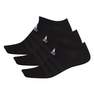 Unisex Low-Cut Socks 3 Pairs, black, A701_ONE, thumbnail image number 11