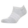 Unisex No-Show Socks 3 Pairs, Grey, A701_ONE, thumbnail image number 2