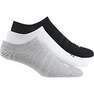 Unisex No-Show Socks 3 Pairs, Grey, A701_ONE, thumbnail image number 3