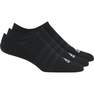 Black Unisex No-Show Socks-3 Pairs, A701_ONE, thumbnail image number 0