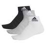 adidas - Unisex Ankle Socks 3 Pairs , Grey