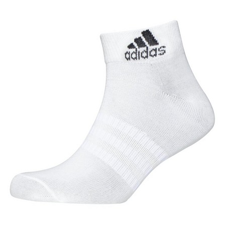 Unisex Ankle Socks 3 Pairs, white, A701_ONE, large image number 1