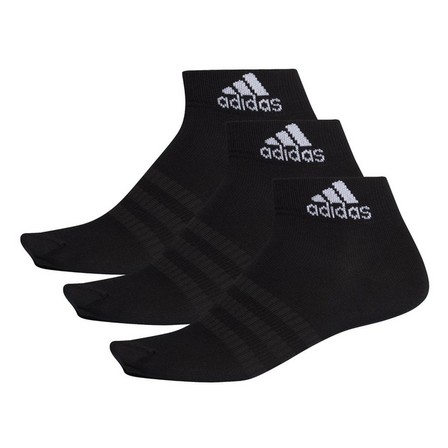Unisex Ankle Socks 3 Pairs, black, A701_ONE, large image number 10