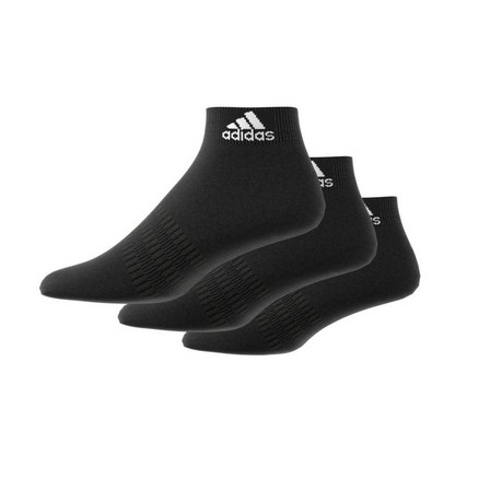 Unisex Ankle Socks 3 Pairs, black, A701_ONE, large image number 13