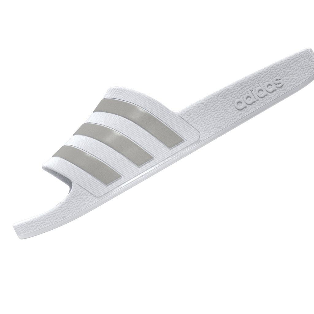 Unisex Adilette Aqua Slides, White, , large image number 9