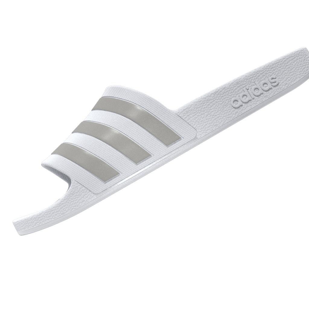 adidas - Unisex Adilette Aqua Slides, white