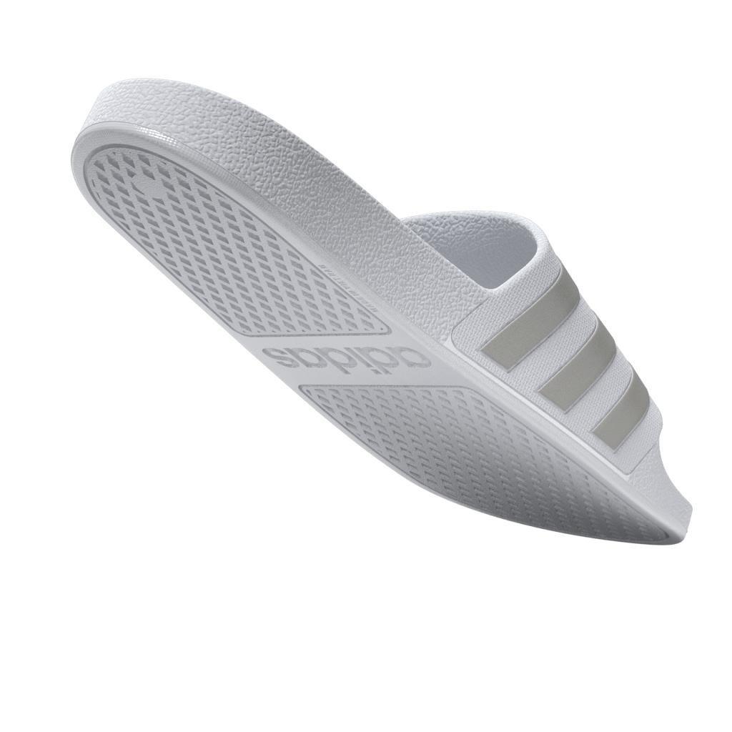 Unisex Adilette Aqua Slides, White, , large image number 10