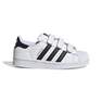 Unisex Kids Superstar Shoes, White, A701_ONE, thumbnail image number 0