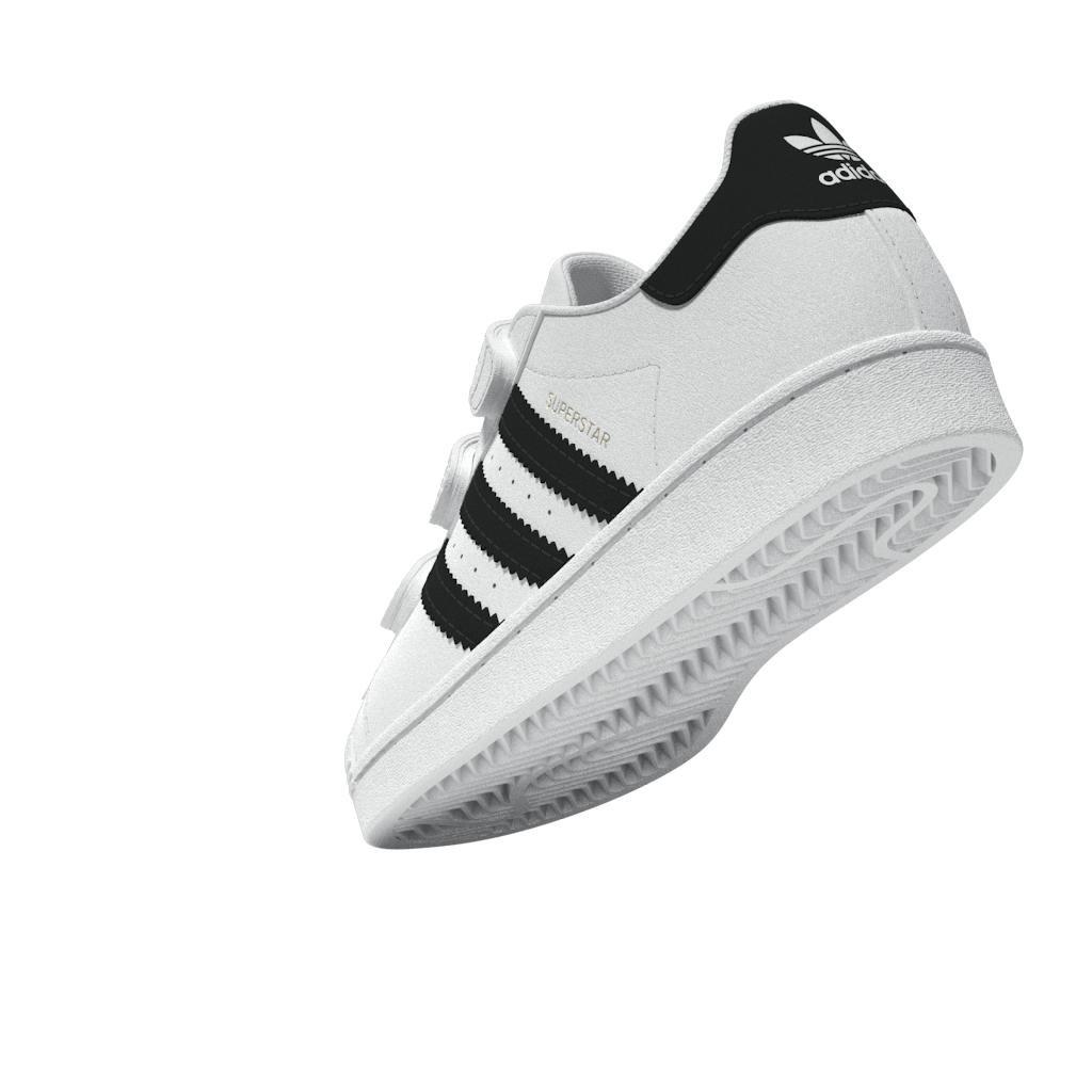adidas - Unisex Kids Superstar Shoes, White