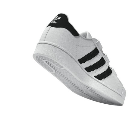Unisex Kids Superstar Shoes, white, A701_ONE, large image number 12