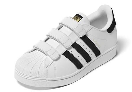Unisex Kids Superstar Shoes, white, A701_ONE, large image number 13