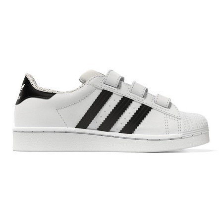 Unisex Kids Superstar Shoes, White, A701_ONE, large image number 15