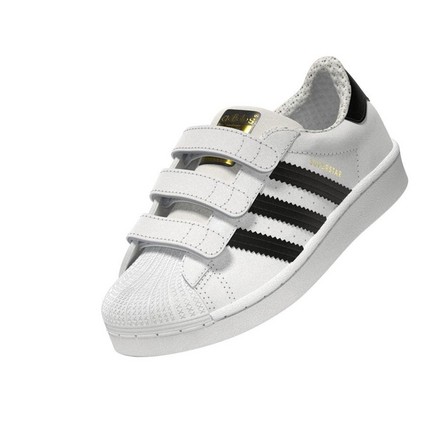 Unisex Kids Superstar Shoes, white, A701_ONE, large image number 38