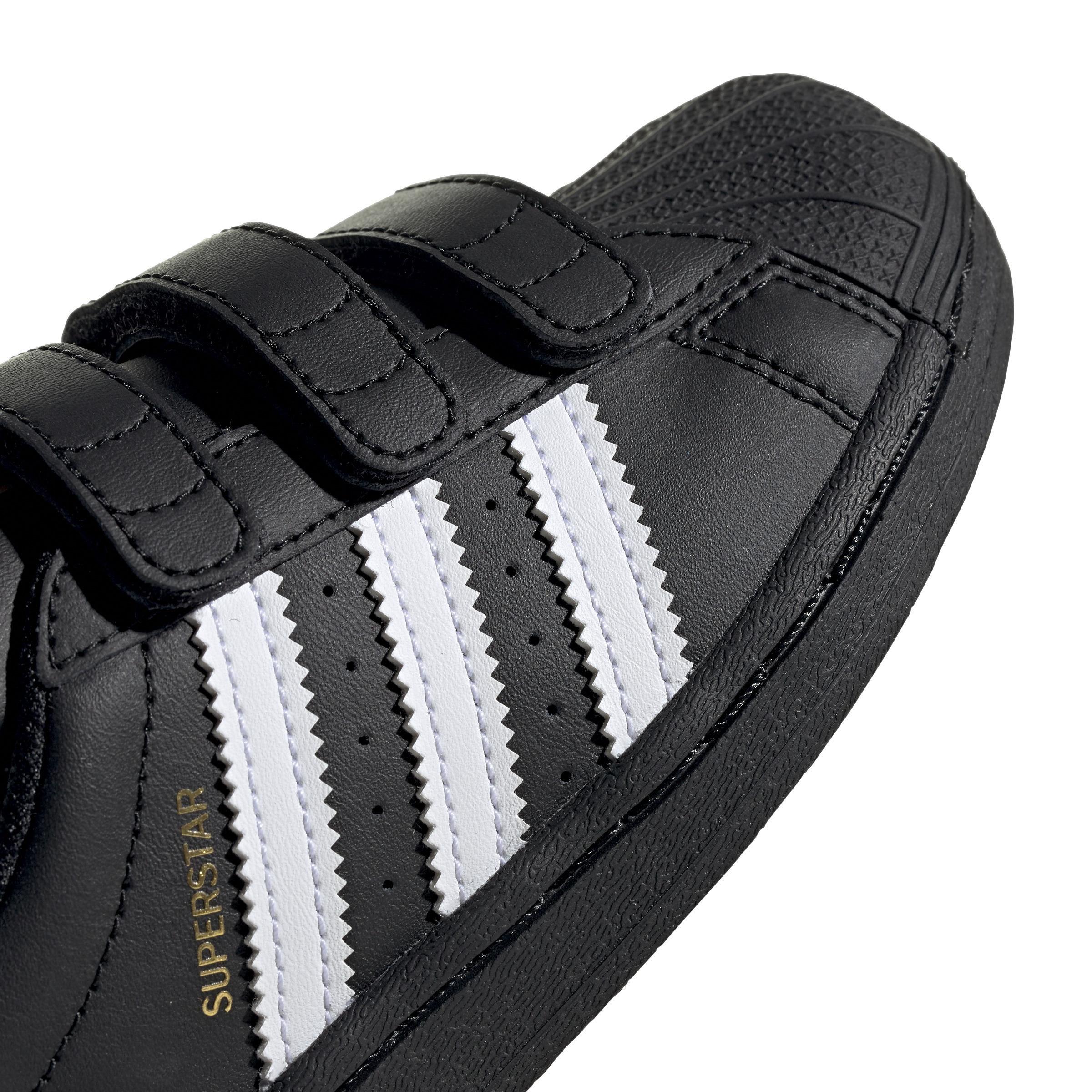 Adidas superstar kids zwart sale