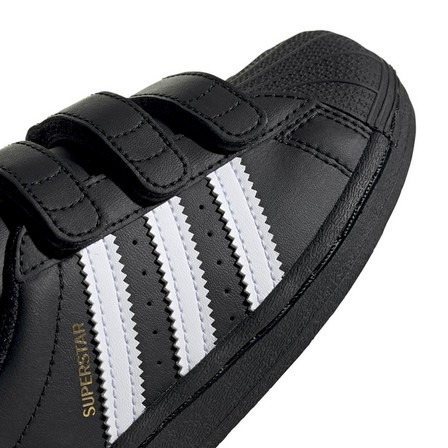 Unisex Toddlers Superstar Shoes , Black, A701_ONE, large image number 14