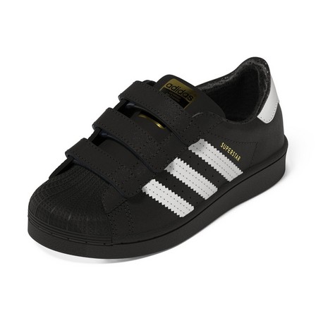 Unisex Toddlers Superstar Shoes , Black, A701_ONE, large image number 20