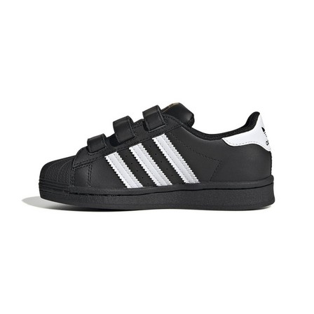 Unisex Toddlers Superstar Shoes , Black, A701_ONE, large image number 25