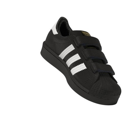 Unisex Toddlers Superstar Shoes , Black, A701_ONE, large image number 38