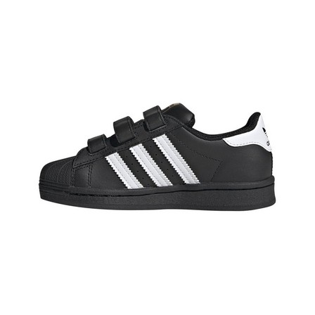 Unisex Toddlers Superstar Shoes , Black, A701_ONE, large image number 44