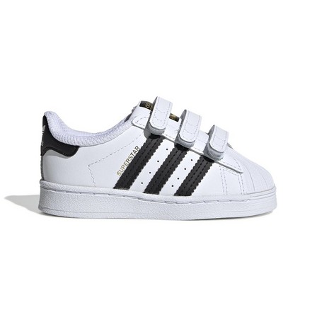Unisex Kids Superstar Shoes, white, A701_ONE, large image number 0