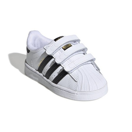 Unisex Kids Superstar Shoes, white, A701_ONE, large image number 1