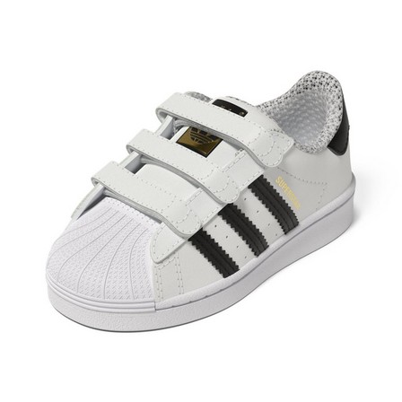 Unisex Kids Superstar Shoes, white, A701_ONE, large image number 15