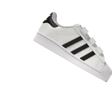 Unisex Kids Superstar Shoes, white, A701_ONE, large image number 19