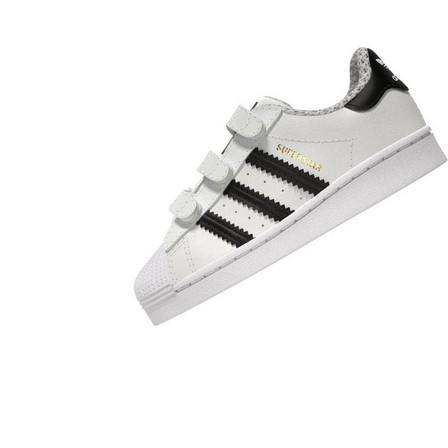 Unisex Kids Superstar Shoes, white, A701_ONE, large image number 28