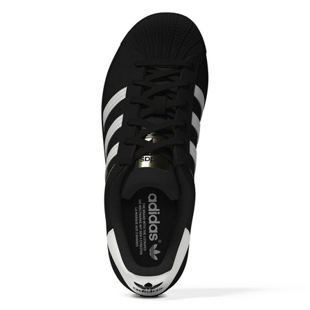 Unisex Kids Superstar Shoes , Black, A701_ONE, large image number 2