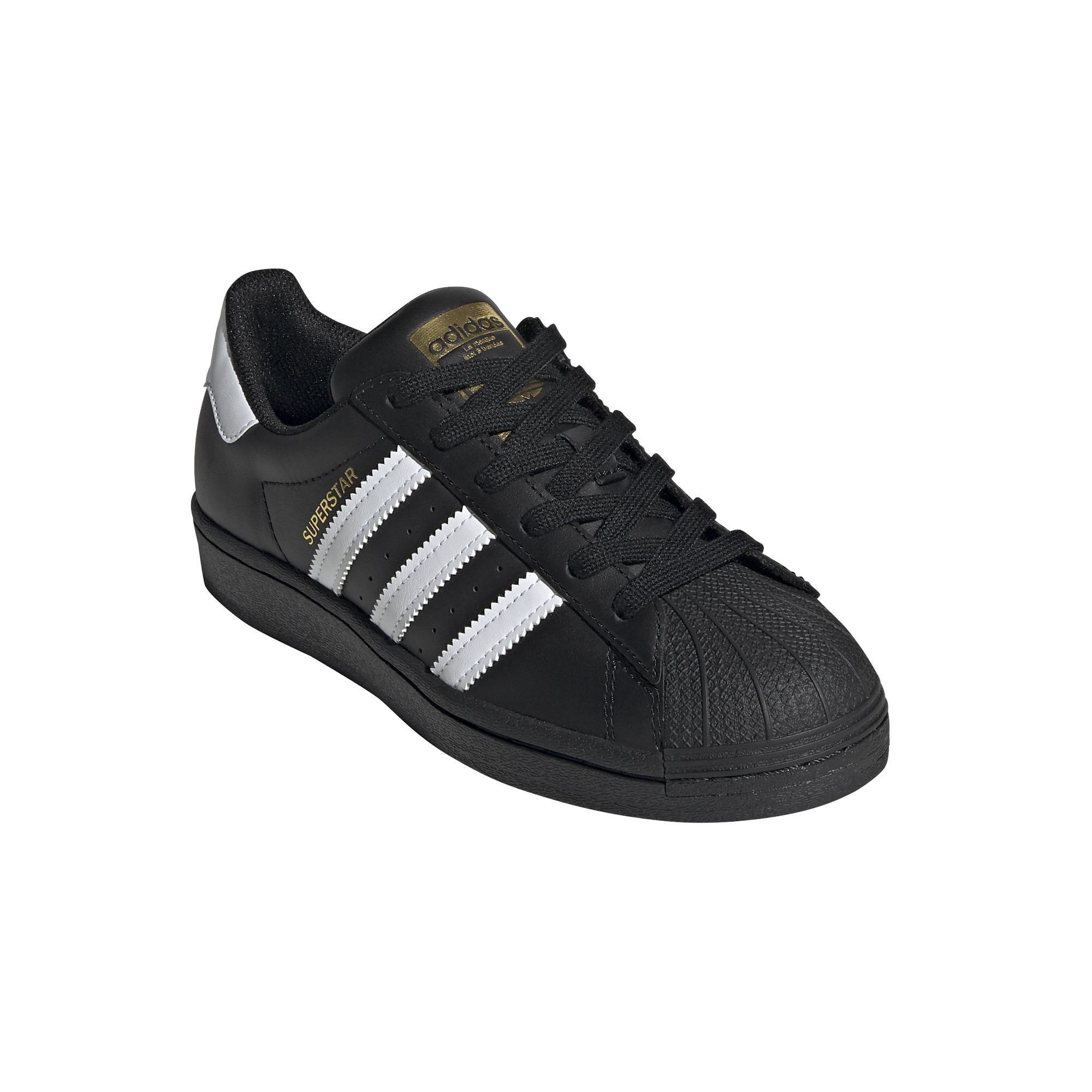 Unisex Kids Superstar Shoes , Black, A701_ONE, large image number 5