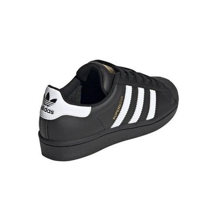 Unisex Kids Superstar Shoes , Black, A701_ONE, large image number 6
