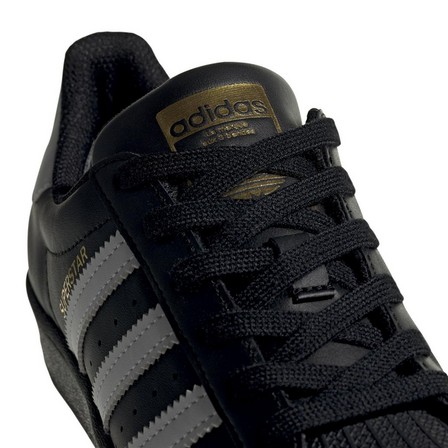 Unisex Kids Superstar Shoes , Black, A701_ONE, large image number 12