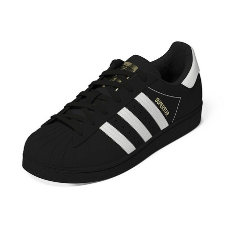 Unisex Kids Superstar Shoes , Black, A701_ONE, large image number 16