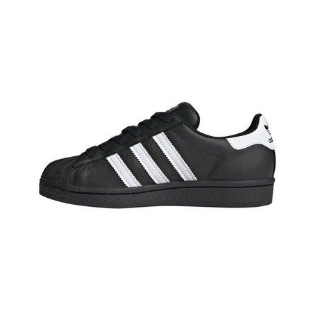 Unisex Kids Superstar Shoes , Black, A701_ONE, large image number 33