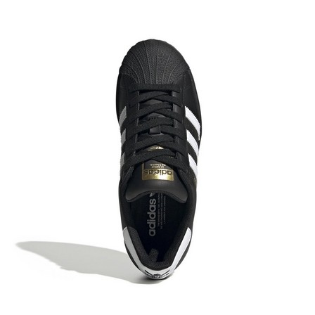 Unisex Kids Superstar Shoes , Black, A701_ONE, large image number 49
