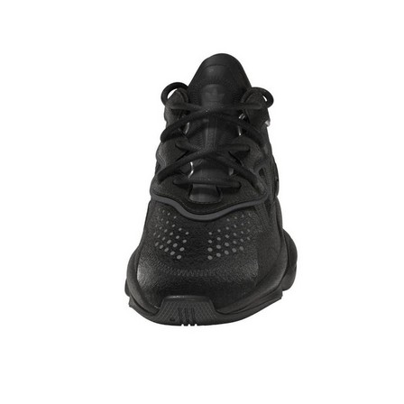 Unisex Kids Ozweego Shoes, Black, A701_ONE, large image number 15