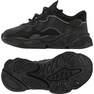 Unisex Kids Ozweego Shoes, Black, A701_ONE, thumbnail image number 26