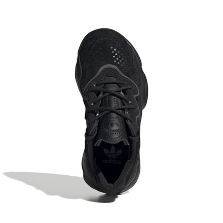 Unisex Kids Ozweego Shoes, Black, A701_ONE, large image number 48
