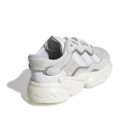 Unisex Kids Infant Ozweego Shoes, white, A701_ONE, large image number 2