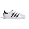 Men Superstar Core Black Stripes Shoes, White, A701_ONE, thumbnail image number 0