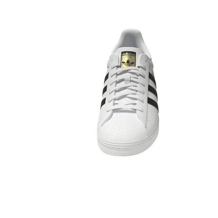 Men Superstar Core Black Stripes Shoes, White, A701_ONE, large image number 26