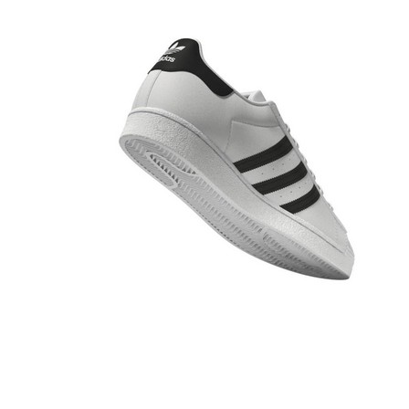 Men Superstar Core Black Stripes Shoes, White, A701_ONE, large image number 37