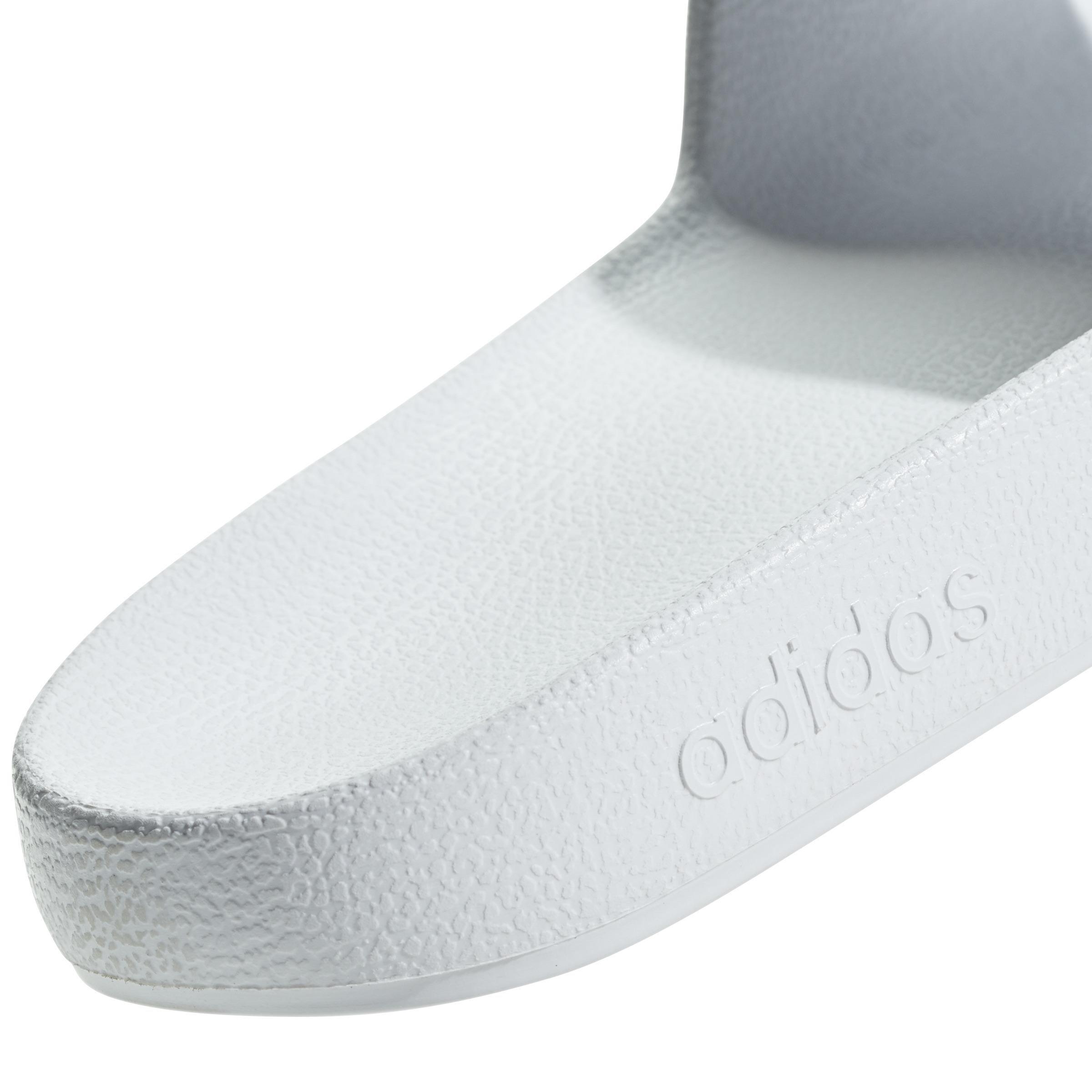 Women Adilette Aqua Slides, White, A701_ONE, large image number 3