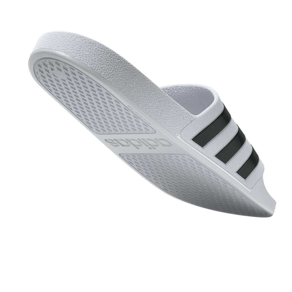 Unisex Adilette Aqua Slides, White, A701_ONE, large image number 11