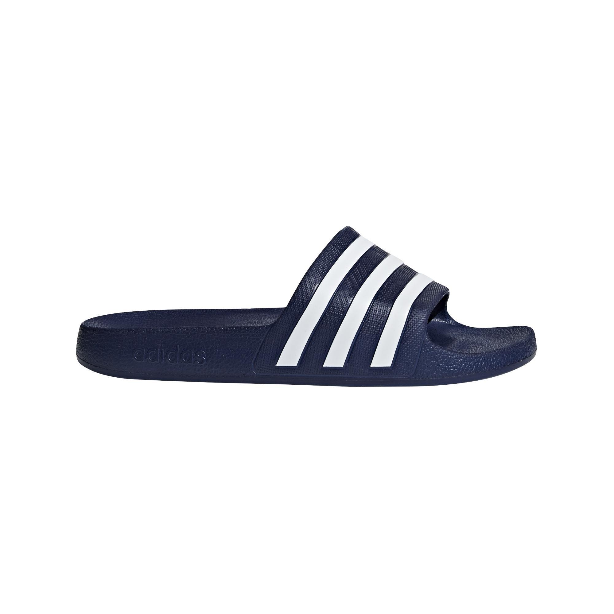 Unisex Adilette Aqua Slides, Blue, , large image number 0
