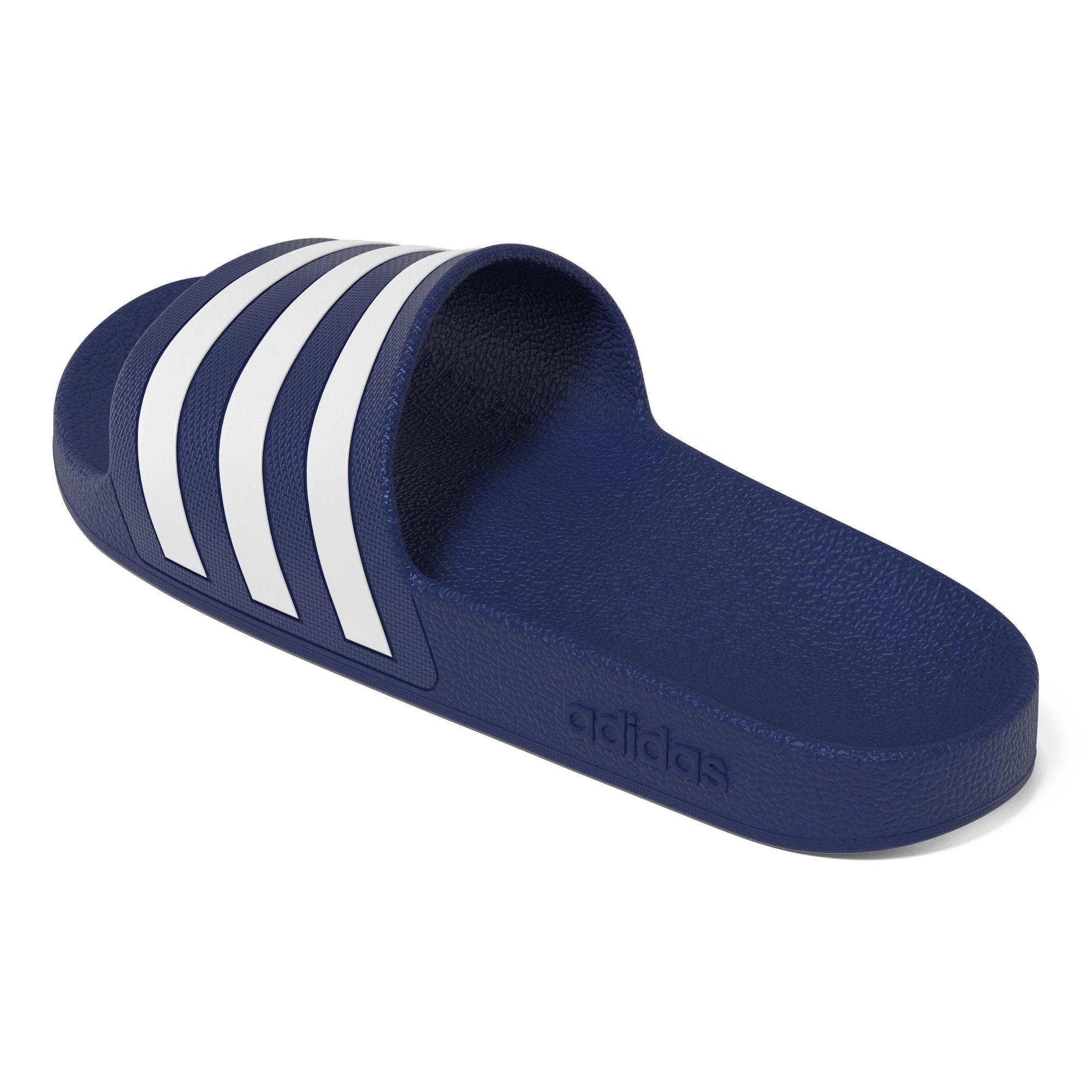 Unisex Adilette Aqua Slides, Blue, , large image number 2