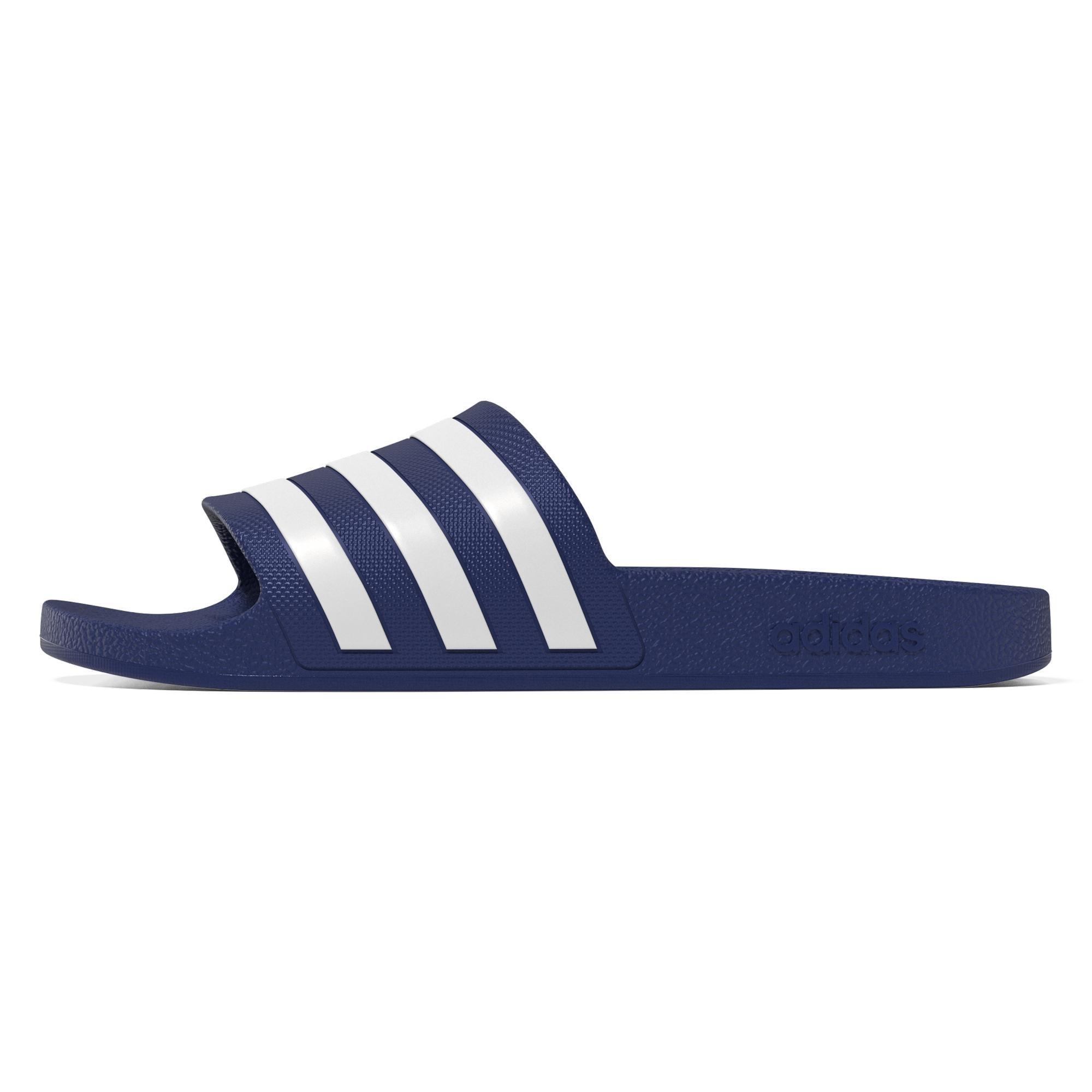 Unisex Adilette Aqua Slides, Blue, , large image number 12