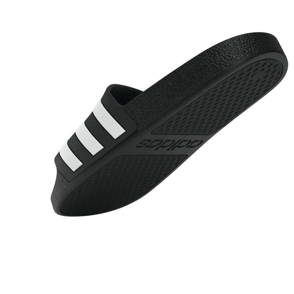 Unisex Adilette Aqua Slides, Black, , large image number 6