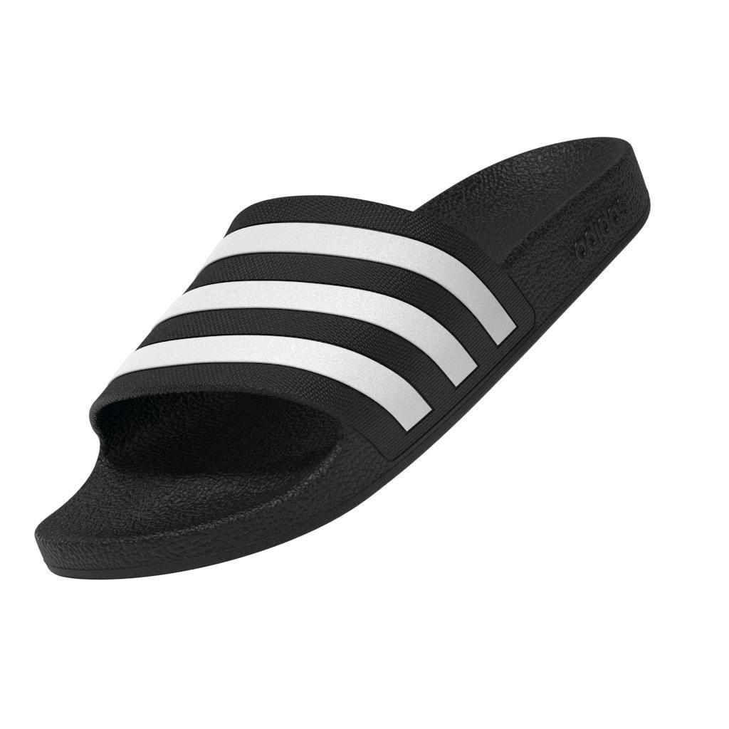 Unisex Adilette Aqua Slides, Black, , large image number 8