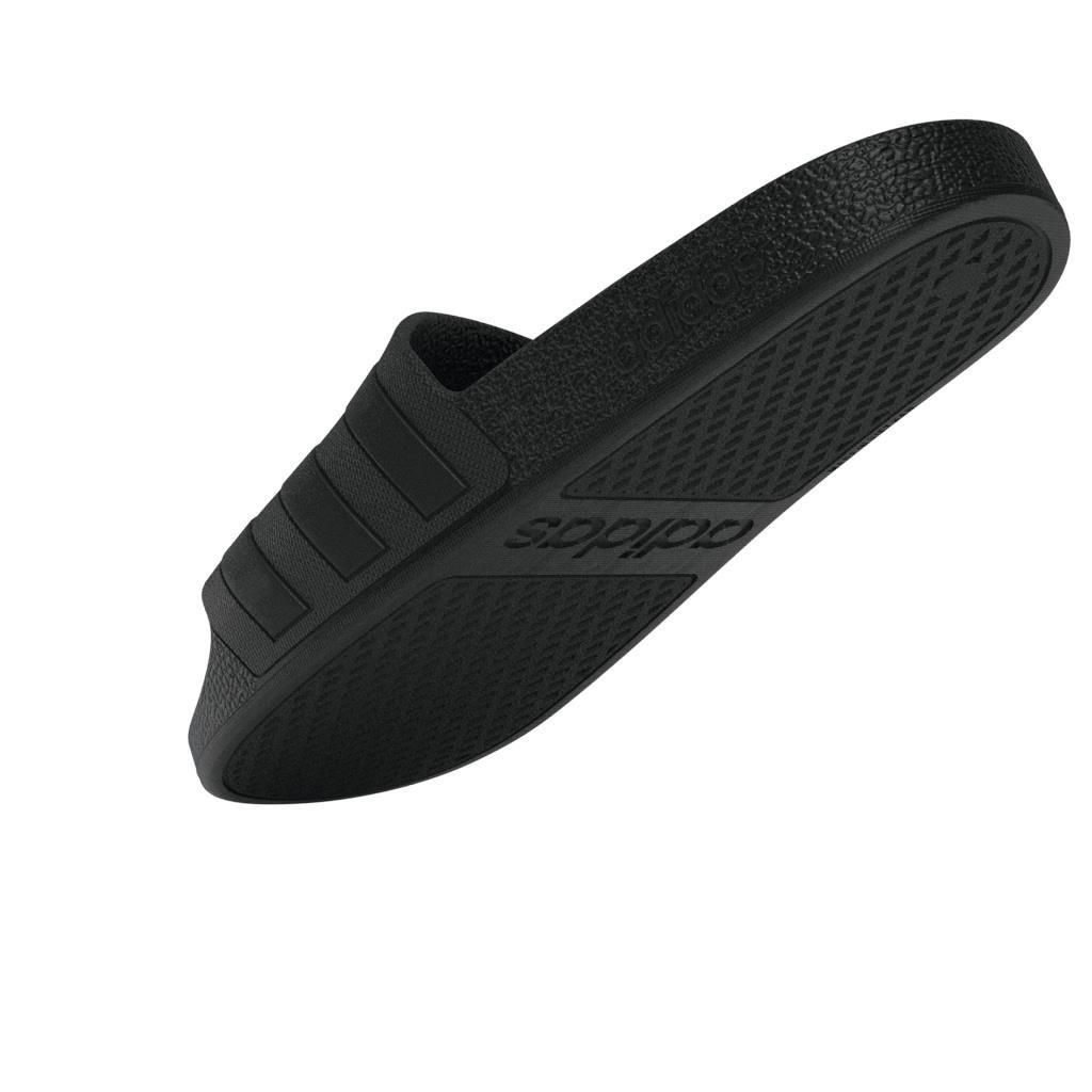 Unisex Adilette Aqua Slides, Black, , large image number 2